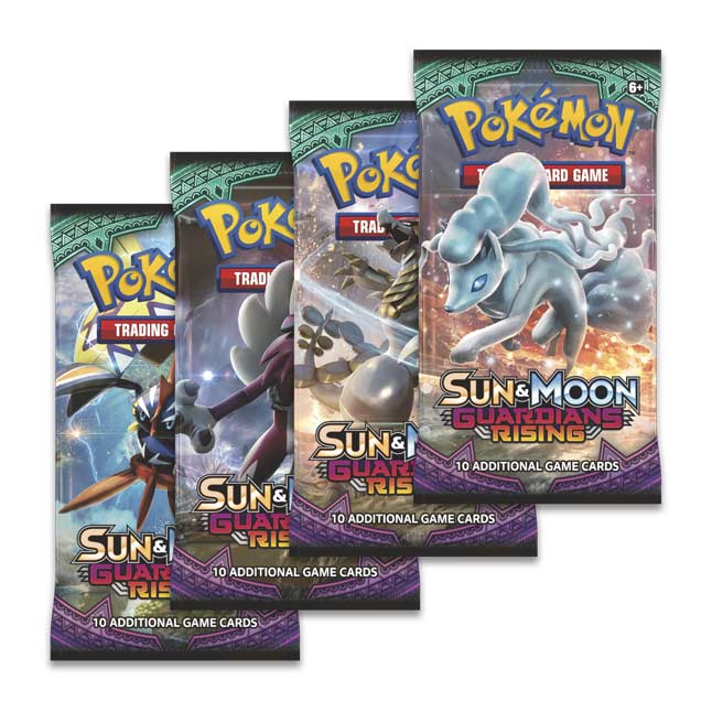 Pokemon - Sun Moon Guardians Rising - Booster Packs