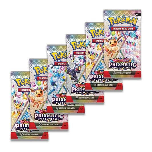 Pokemon Scarlet & Violet-Prismatic Evolutions Booster Packs